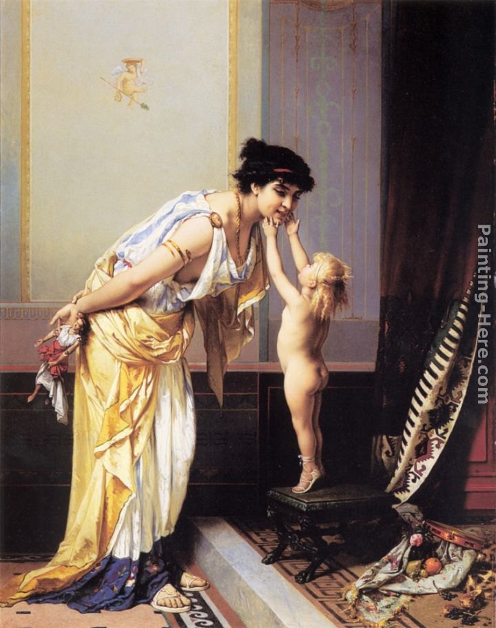 Pierre Oliver Joseph Coomans A Warm Exchange